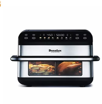 سرخ‌کن رژیمی 11 لیتری استیل دوقلو دیجیتال لمسی دونالکسDN970