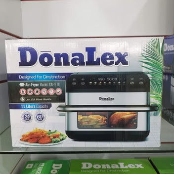 سرخکن رژیمی 11 لیتری استیل دوقلو دیجیتال لمسی دونالکسDN970